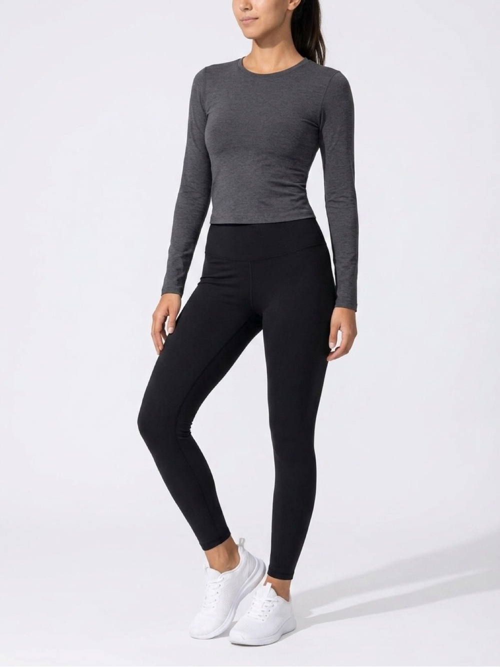 Velocity Black High-Waist Leggings